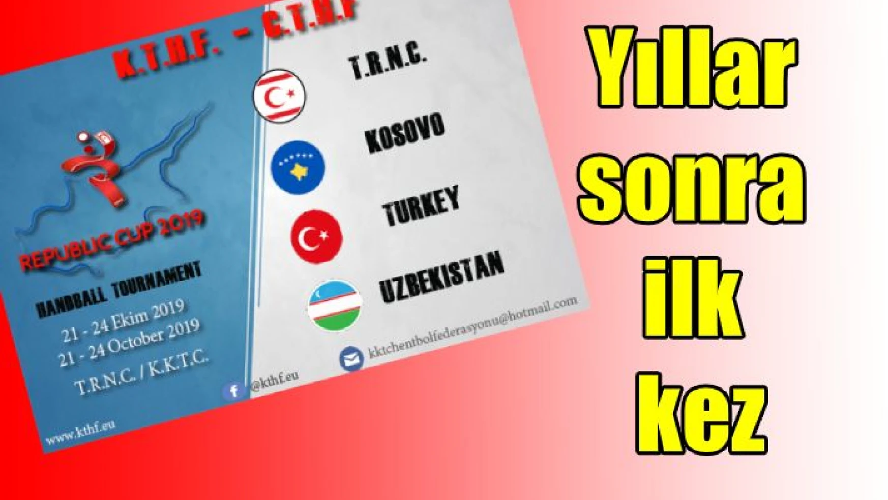 Özbekistan, Kosova, Türkiye ve KKTC özel turnuvada yer alacak