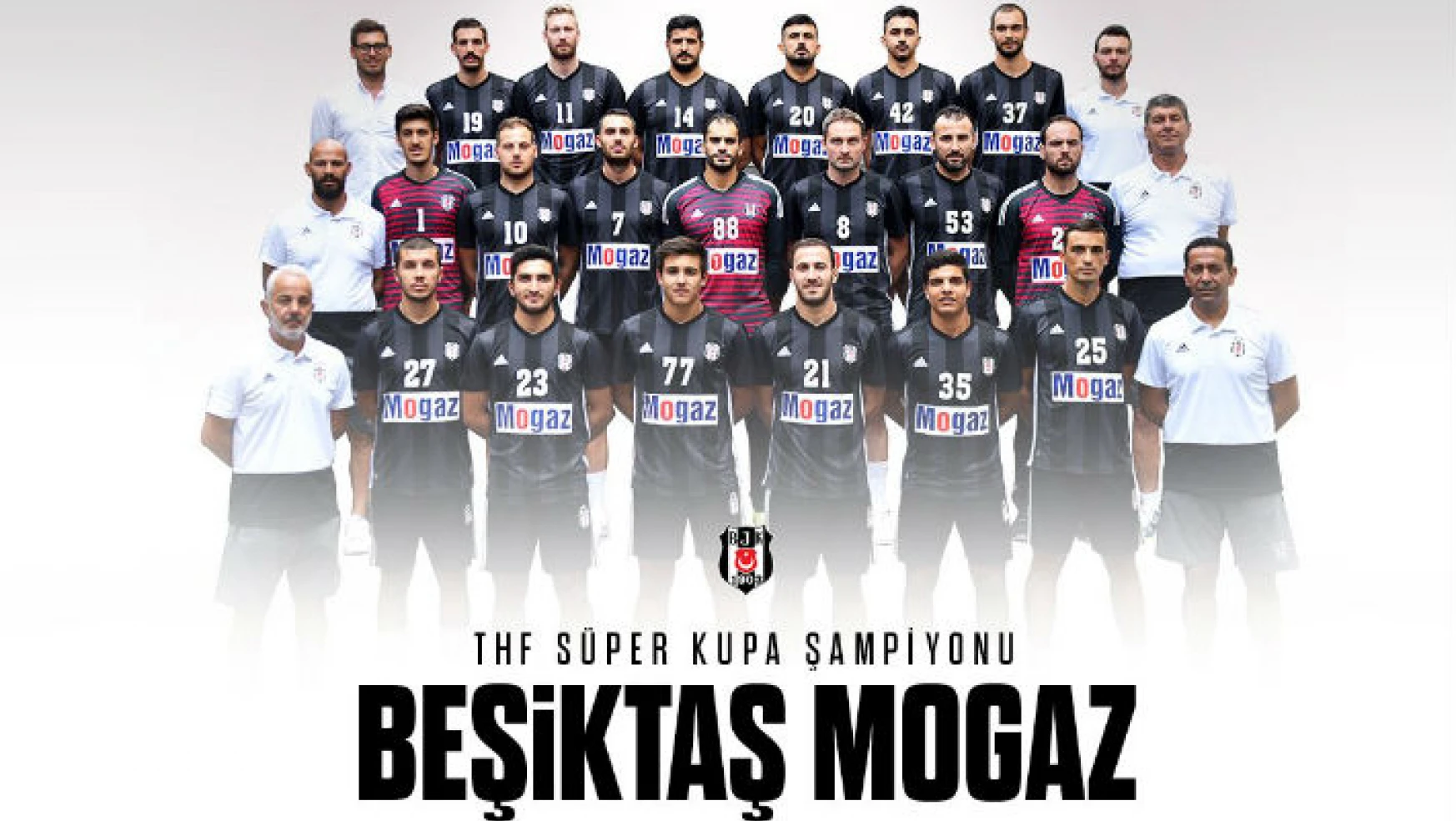 Süper Kupanın sahibi Beşiktaş Mogaz