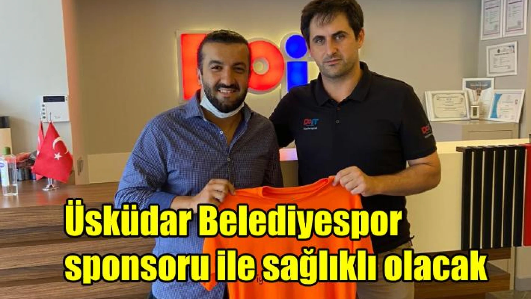 Üsküdar Belediyespor sponsorluk sözleşmesine imza attı