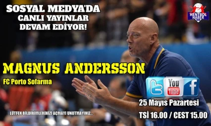 Magnus Andersson will be on Face to Face Handball