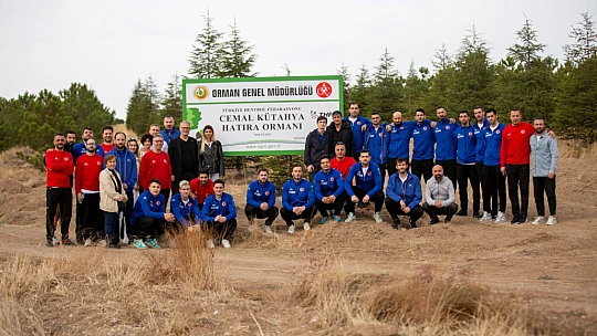 Cemal Kütahya Hatıra Ormanı'na Fidanlar Dikildi