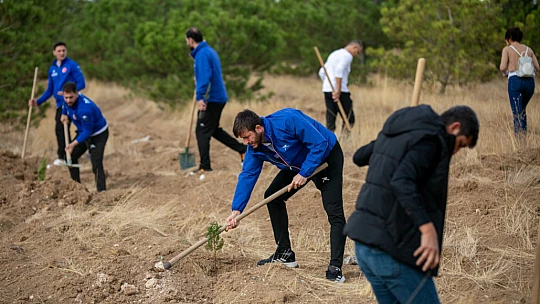 Cemal Kütahya Hatıra Ormanı'na Fidanlar Dikildi